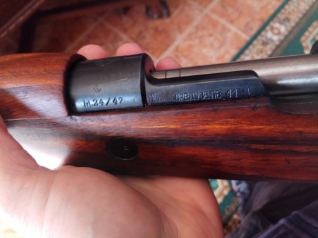 Buenas a todos compañeros. Me ofrecen un Máuser 24-47 en flamante estado. Yo siempre quise tener un Kar98K, 60