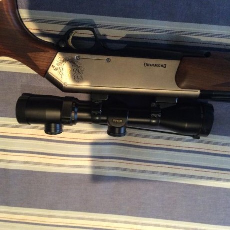 Muy buenas, vendo por cambiar de calibre un Browning Lang Hunter calibre 3006. Monturas apel auténticas 01