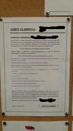 Hola pipiolos,

Hoy celebramos el día de la mujer trabajadora, que no termino de entender el por qué de 50