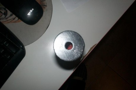 Quiero dar las gracias al compañero Rubndj por fabricarme un moderador para la coyote.Solo se oye el click 01