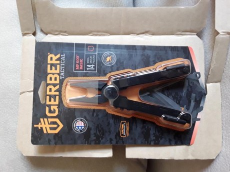 Vendo esta gerber en 70 € completamente nueva.
Gastos devenvio 8 € mensajeria

Rebajo a 60 euros 01