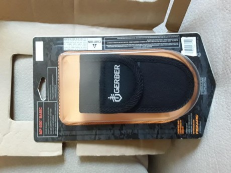 Vendo esta gerber en 70 € completamente nueva.
Gastos devenvio 8 € mensajeria

Rebajo a 60 euros 00