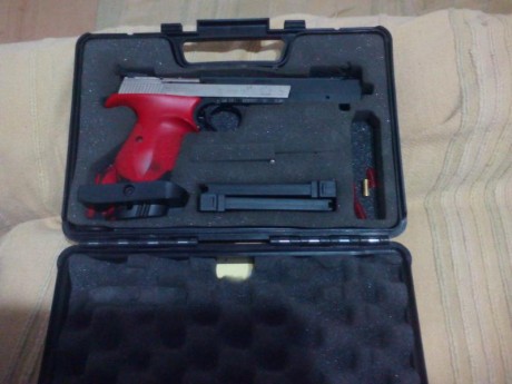 Pistola Hammerli Xesse Sport cal.22
Made in Germani  CARL WALTHER ULM/DO
Pistola en perfecto estado y 01