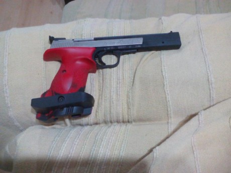 Pistola Hammerli Xesse Sport cal.22
Made in Germani  CARL WALTHER ULM/DO
Pistola en perfecto estado y 00