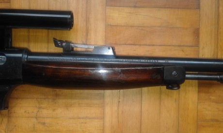 :helicopter: Carabina Unique X51Bis, calibre 22 Lr, buen estado general, estriado perfecto, con cañon 42