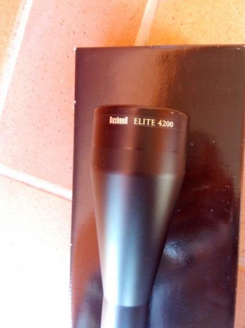 vendo visor bushnell elite 4200 2.5-10x50 con reticula iluminada en segundo plano focal,tubo de 30.
hecho 12