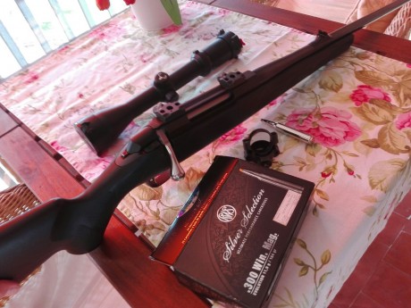 Vendo Tikka T3 Litte . 300 WM en perfectas condiciones, , tan solo ha tirado 10 balas. Incluido bases 11