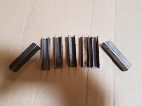 Utiles de limpieza y peines para el mitico mosin nagant... se vende el lote completo utiles mas peines 02