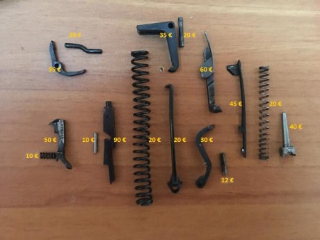 Repuestos de piezas de "Luger" P08.
Atiendo correos
Un saudo 00