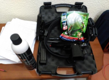 Hola por dejar afición pongo en venta mi equipo completo de aipsc compuesto de una pistola tokio marui 22
