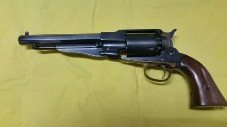 VENDIDO revolver AVANCARGA , SIN ESTRENAR ,ARMI SAN MARCO mod.new model calibre 36 cañon 6 1/2 ,esta nuevo 00