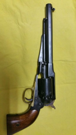 VENDIDO revolver , marca UBERTI , nuevo sin estrenar ,mod,Remington 7 1/2 ,calibre 44 ,acabado pavonado
regalo 02