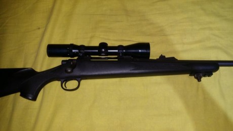 Vendo rifle remington 700 en 7 mm,disparador regulado por armero,alza y punto original remington,solo 10