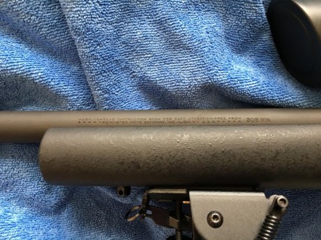 Está en Valencia lo vendo por € sólo el rifle sin ningún accesorio  calibre 308 W. 02