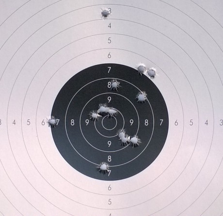 Tengo desde hace poco un Enfield de Pedersoli de tres bandas con el que tengo intención de tirar a 100m 71