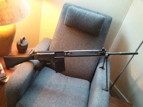 Hola a todos, con gran dolor aqui os dejo una de mis joyas.
Se trata del emblematico Stg58 FAL fabricado 11
