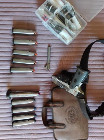 Buenas,
Me duele venderla pero lo hago por poco uso.......
Parada desde septiembre pasado.
El arma va 02