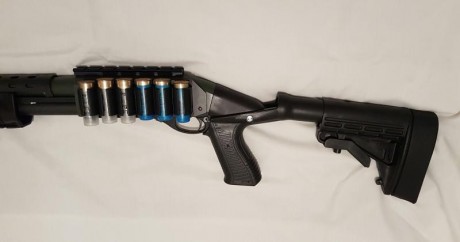 Hola compañeros, se vende esta  fantastica Remington 870 tactica, a la cual le he puesto varias cosillas 01