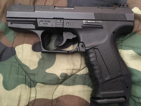 Walther p99 y 3 cargadores

-Guiada en A
-No interesan cambios, ya que es para hacer caja para otro capricho
-Interesados 01