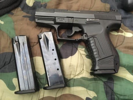 Walther p99 y 3 cargadores

-Guiada en A
-No interesan cambios, ya que es para hacer caja para otro capricho
-Interesados 00