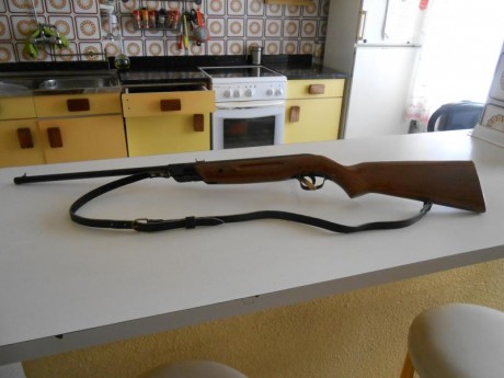 saludos:es la primera vez que participo en un foro,pero me han regalado una carabina cometa v y la he 02