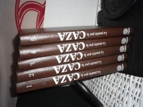 Vendo libros en muy buen estado LA PASION POR LA CAZA (5 TOMOS) - OBRA COMPLETA - Tapa dura – 1993 de 00