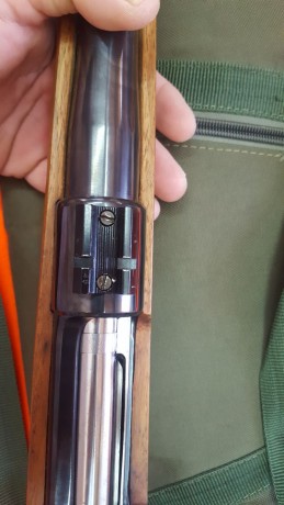 Buenas tardes

Quién me puede decir qué bases son éstas?
El rifle es un Sta. Bárbara

Gracias, saludos 01