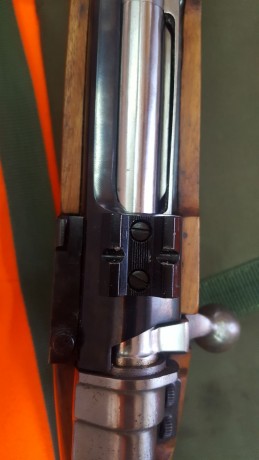 Buenas tardes

Quién me puede decir qué bases son éstas?
El rifle es un Sta. Bárbara

Gracias, saludos 00