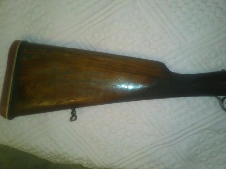 Buenas , vendo una escopeta paralela marca LIG ,guiada en E , calibre 12/70, expulsora , pletina larga 11
