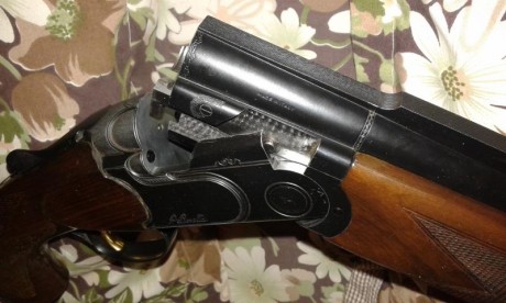 vendo P. BERETTA S 682 XTR, 75 cm. de cañon, ***/*, muy poco uso. garantizada. 1000 €.la escopeta  esta 02