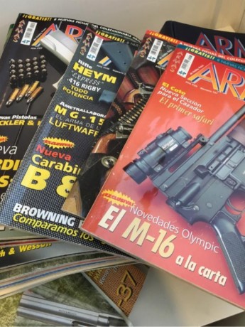 Hola,
si alguien esta interesado le regalo colección de revistas Armas de la editorial Hobby Press. Tengo 01