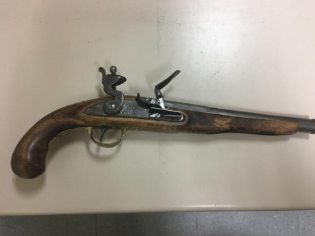 Se vende Pistola de coleccion britanica de avancarga Brander and Potts London - creemos por los comentarios 02