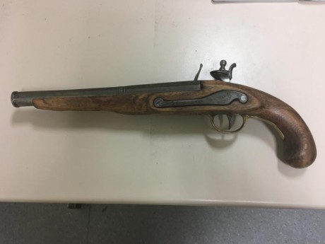 Se vende Pistola de coleccion britanica de avancarga Brander and Potts London - creemos por los comentarios 00