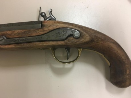 Se vende Pistola de coleccion britanica de avancarga Brander and Potts London - creemos por los comentarios 20