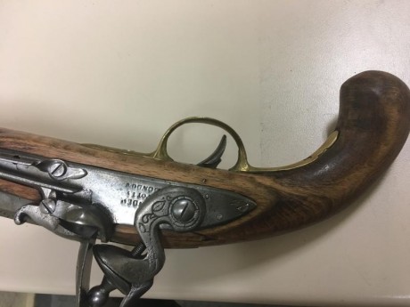 Se vende Pistola de coleccion britanica de avancarga Brander and Potts London - creemos por los comentarios 31