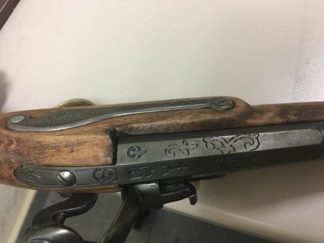 Se vende Pistola de coleccion britanica de avancarga Brander and Potts London - creemos por los comentarios 41