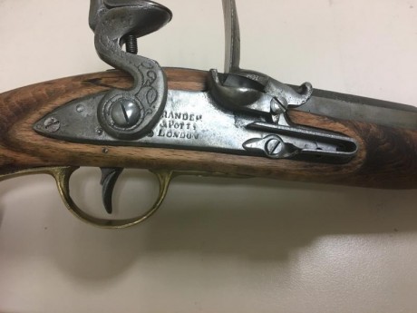 Se vende Pistola de coleccion britanica de avancarga Brander and Potts London - creemos por los comentarios 52
