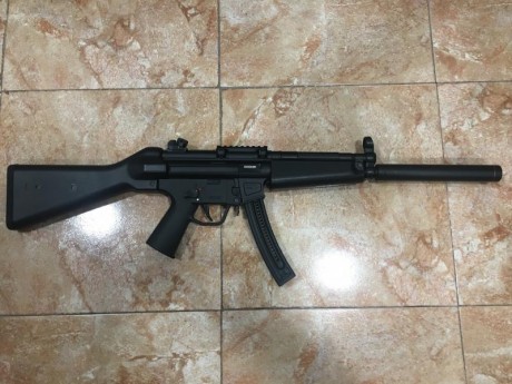 Hola, vendo mi carabina del 22 marca GSG, comprada en agosto del año pasado, he tirado 50 cartuchos con 02