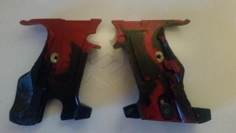Vendo esta cacha de diestro porque soy zurdo y ya he comprado las cachas que me corresponden en Gabilondo.
Es 00