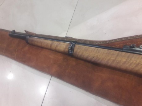 Perfecta. Sin macula aguna en pavon, maderas y mecanismos. Maderas muy beteadas.Se cambio por arma(no 01