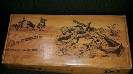 Sin uso, cañon de 7, 5 pulgadas. Mas conocida como modelo Pacificador. NUEVA. Se entrega con su caja original.Cambio 20