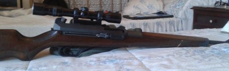 VENDIDO Vendo fusil Zastava yugoslavo  Inutilizado en calibre 7,92 , es una rara variente kalasnikov con 02