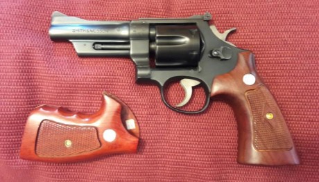   Hola compañeros. Sigo haciendo hueco en el armero. Esta vez le toca a mi flamante S&W 28 "Highway 00