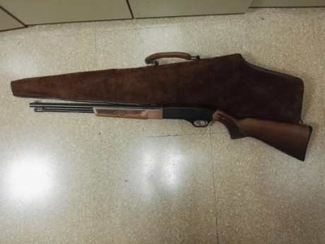 Vendo CARABINA marca WINCHESTER cal.22, en perfecto estado de conservación. No la he utilizado practicamente 02