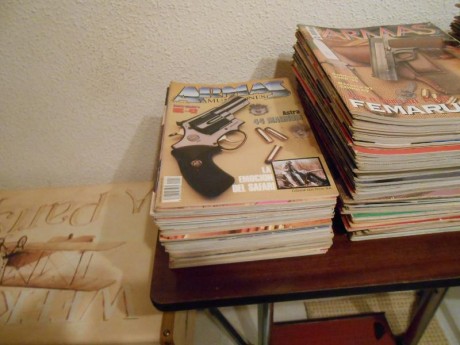 saludos:pongo a la venta un lote de revistas Armas de 110 revistas las 20 primeras encuadernadas y unas 00
