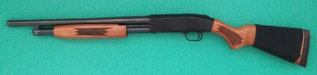 Hola. Vendo esta escopeta de corredera más que conocida por todos. Se trata del modelo 500A con recámara 01