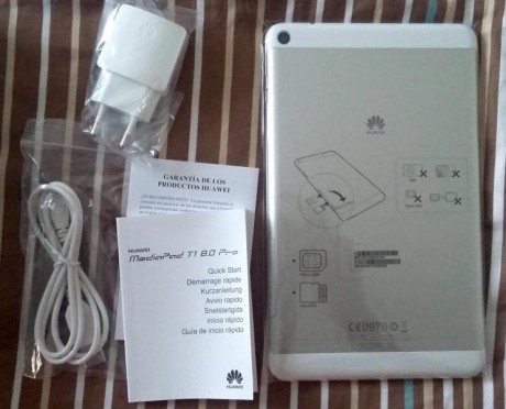 Vendo tablet Huawei MediaPad T1 8. 0 Pro, como nueva (solo estrenada) , procedente de promoción, con garantia 00