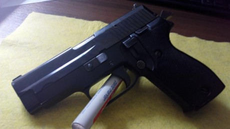 Por abandono de modalidad pongo en venta esta pistola, pavonado en muy buen estado y en perfecto estado 01