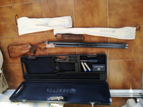 Vendo beretta trident dt10 esporting de 71 cm de cañon mas chokes optima chokes de dos centimetros 73. 01