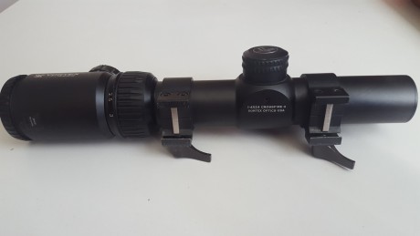 Vendo visor de batida Vortex 1-4x24 Crossfire II con retícula V-Brite con punto rojo iluminado, con once 11